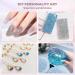 Buy Mermaid Body Glitter Gel - 4 Bottle Festival Face & Hair Glitzer | Self-Adhesive Sparkle Stones for Makeup & Masquerade - Buy Online on GoSupps.com