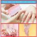Eco-Friendly Nail Brush with Plastic Handle for Manicure and Cleaning - Soft Bristles for Hands, Toes, Home, Garden and Salon Use - Assorted Colors (1 Pcs) - Buy Online on GoSupps.com
