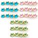 9 Pcs Cat Hair Clips Cute Metal Glitter Crystal Cat Hairpin Fashion Sweet Kitty Barrettes  Gifts for Women Girls