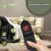 Sinnlein Electric Heating Ceiling Blanket 180x130cm | T V S d GS Checked | Automatic Switch-Off & 9 Temperature Levels | Soft Cuddly Thermal Blanket for Bed & Sofa | Digital Timer Display - Buy Online on GoSupps.com