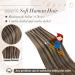 Ugeat 55cm Real Hair Tape-In Extensions - Dark Brown with Caramel Brown P4/27 - 20 Pieces 50g - Buy Online on GoSupps.com