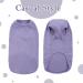 Buy Hjumarayan Dog Sweater for Medium-Sized Dogs - Washable Striped Fleece Dog Shirt for Corgis & Dachshunds (Purple) | International Shipping Available - Buy Online on GoSupps.com