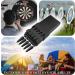 MADSABRE Ballistic Dart Launcher | Metal Darts for Hunting & Camping | Accurate Shooting | Black Color - Buy Online on GoSupps.com