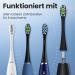 Oclean Brush Heads 6-Pack | DuPont Bristles & Tongue Cleaner | W-Shape Design for OCLEAN White2 Electric Toothbrush - Buy Online on GoSupps.com