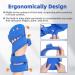 TYYIHUA Resting Hand Splint | Stroke Recovery Hand Brace with Finger Support for Carpal Tunnel Arthritis & Metacarpal Breaks - Left Hand Therapy Equipment - Buy Online on GoSupps.com