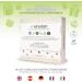 Sinutan Konjac Face Sponge - 100% Natural White | Eco-Friendly Cleansing for Radiant Skin - International Shipping - Buy Online on GoSupps.com