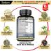 Premium 6-in-1 White Kidney Bean Extract Capsules - 6 Month Supply - 9050mg - Carb Scale Down Support - 180 Count - Buy Online on GoSupps.com