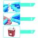 MediVena ONE-CARE Plus Safety Lancets 25G x 1.8mm 100/bx - Sterile Single-Use Fingerstick for Blood Sampling - Buy Online on GoSupps.com