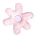 Nookums Cooling Teether - Promotes Healthy Oral Development | Compatible with Nookums Paci-Plushies | 100% Silicone, Sterilized Water | Fridge Safe | 6 Textures (Pink) - Buy Online on GoSupps.com