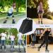 Gooyule Roller Skate Bag - Large Capacity Breathable Skating Bag for Girls, Boys, and Adults | Fits Quad Skates, Inline Skates, Roller Skate Accessories - Black - Buy Online on GoSupps.com