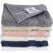 Organic Cotton Washcloths Set - 6 Pack Green Tint | A1HC Premium Quality Face Cloths | GOTS Certified, Feather Touch Technology, Highly Absorbent - Buy Online on GoSupps.com