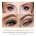 MSQ Eye Makeup Brushes 12pcs Eyeshadow Brushes Rose Gold Makeup Brushes Set with Soft Synthetic Hairs & Real Wood Handle for Eyeshadow  Blending  Eyebrow  Eyeliner (Rose Gold) 1Rose Gold Standard - Buy Online on GoSupps.com