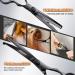 Gimars 6-in-1 Professional Titanium-Coated Pet Scissors - Robust Dog & Cat Grooming Shears with Round Security Tip - Buy Online on GoSupps.com