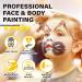 ColorMaster Jungle Jam Face Painting Kit for Kids | Non-Toxic Water-Based 7 Bright Colors & Brush | Professional Face & Body Makeup for Sensitive Skin - Buy Online on GoSupps.com