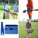 Mini Lightweight Golf Club Bag w/ Accessories Pouch - Carry Case for Men, Women & Kids - Ideal for Driving Range or Course - Black/Blue/Purple - Buy Online on GoSupps.com