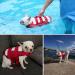 Dog Life Jacket with Reflective Stripes Adjustable High with Strong Rescue Handle Dog Life Vest for Swimming and Boating (Red M (Chest Girth: 20.9"-25.6")) M (Chest Girth: 20.9"-25.6") Red - Buy Online on GoSupps.com