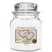 Yankee Candle Candle in a Glass Wax Snow in Love Medium Snow in Love Medium Candle