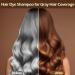 Shampoing Colorant 500 ml Hair Sye Shampoo 3 en 1 & 50 ml Shampooing & 50 ml Apr s-Shampoing Longue Dur e-Naturelle Shampooing Cheveux Color s Instantan pour Homme Femme (Dark Brown) - Buy Online on GoSupps.com