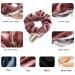 Jaolex 4 Pack Hair Scrunchies with Zipper Pocket - Velvet Elastic Hair Bands - Buy Online on GoSupps.com