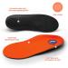 Buy Pure Stride Bold Professional Full Length Orthotics - Pain Relief for Plantar Fasciitis High Arch Flat Feet - Men 5-5.5/Women 7-7.5 - Bold Orange - Buy Online on GoSupps.com