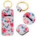 20-Piece Chapstick Holder Keychain Set with Lip Balm Holster Pouch and Wristlet Lanyard - Gold Ring Attachment - Buy Online on GoSupps.com