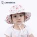 LASSIG Beach Sun Protection Hat for Baby Girls | Adjustable Toddler Kids Hat with Chin Strap | Watermelon 6-12 Months - Buy Online on GoSupps.com