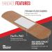Thrive Adhesive Bandages Pack - 305 Count, FSA HSA Approved, Waterproof Fabric Bandaids Variety Pack with Storage Bag - for Kids and Adults - Buy Online on GoSupps.com