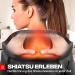 Shiatsu Neck Massage Device with Heat - Back & Shoulder Relief | Neck Relaxer | EU Plug - Buy Online on GoSupps.com