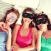 Buy Cat Silk Sleep Mask - 2 Pack Cute Satin Eye Masks for Kids Adjustable Blindfold for Girls & Boys - Perfect for Sleep & Party Games - Buy Online on GoSupps.com