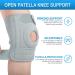 AVIDDA Knee Support Brace for Joint Pain Relief | Adjustable Patella Tendon Knee Brace with Stabilizers | Ideal for Running & Sports | Men & Women | Grey | Size XS-M - Buy Online on GoSupps.com
