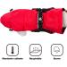 Waterproof Dog Cloak & Coat for Small/Medium Dogs - Windproof Jacket with Dish Ring - Red S - Buy Online on GoSupps.com