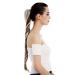 WIG ME UP JL-6040-10F18F88 Brown Blonde Fishtail Braid Hairpiece Ponytail Clip - International Shipping Available - Buy Online on GoSupps.com