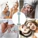 Silicone Face Scrubber - Facial Scrubber Soft Silicone Dual Head Manual Waterproof Soft Facial Scrubber Skin Friendly Mud Film Brush For Manual Cleaning Haze Blue 2pcs - Buy Online on GoSupps.com