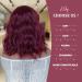 SOKU Bob Wavy Wig with Bangs Burgundy 14 Inch - Natural Wave Hair Dark Wine Curly Wig for Women - Heat Friendly Synthetic Fiber - Daily Wear - Natural Looking - Buy Online on GoSupps.com