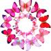18 Pieces Glitter Butterfly Hair Clips for Teens Women Hair Accessories (Vintage Style)