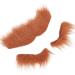 Fake Fake Moustache 26 22 1 Fake Beard Eyebrow Set Self Adhesive Mustaches Eyebrow Costume Party Supplies Brown Self Set - Buy Online on GoSupps.com