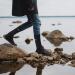 Randy Sun Merino Wool Waterproof Hiking Socks - Lightweight & Breathable - 1 Pair Black - Buy Online on GoSupps.com