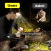 Buy 350 Lumen USB Rechargeable LED Headlamp - IPX4 Waterproof 5 Light Modes for Jogging & Running - Buy Online on GoSupps.com