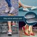 Silicone Gel Heel Cups - Plantar Fasciitis & Heel Pain Relief Inserts for Women (2 Pairs) - Buy Online on GoSupps.com