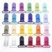 Sutoyuen 24pcs 1 25mm Plastic Pacifier ClipsSuspender Clips - Mix 24 Colors - Buy Online on GoSupps.com