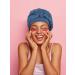 3-Piece Head Wrap Turban Set - Pre-Tied Twisted Braid Hair Cover, Headwrap Hats for Women & Girls in Black, Gray, and Light Blue - Classy Style - Buy Online on GoSupps.com
