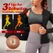 Bingrong Women's Sauna Effect Waist Trainer & Fitness Neoprene Shirt | Long Sleeve Sweat Jacket for Weight Loss & Body Shaping - Black - Buy Online on GoSupps.com
