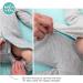 100% Cotton Baby Sleepsuit Unisex Onesie Romper | Double Zip Footless 0-3 Months | Gender Neutral with Fold Over Cuffs | Flower Design - Buy Online on GoSupps.com