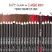 kiss New York Professional Slim Lip Pencil - Burgundy | Creamy Soft Lip Liner for Long-Lasting Rich Color | Water-Resistant Lip Crayon - Buy Online on GoSupps.com