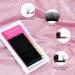 TDANCE Cashmere Easy Fan Lash Extensions | Self Fanning Volume D Curl 0.07mm | Mega Volume 14-19mm Matte Black Eyelash Extensions - Buy Online on GoSupps.com