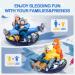 Large 47 Inch Snow Tube with 4 Snow Patches - Waterproof Inflatable Sled for Winter Fun | Space Theme, Heavy Duty K80 PVC Material, -30F Resistant - Buy Online on GoSupps.com