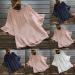 Cute Ruffle Sleeve Babydoll Top for Women - Casual Summer Tunic in Pink - Buy Online on GoSupps.com