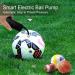 BOMPOW Electric Ball Pump with LCD Display | Air Pump for Sports Balls - Soccer, Basketball, Volleyball, Rugby | Includes Needles and Accessories - Buy Online on GoSupps.com