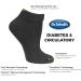 Dr. Scholl's Diabetes & Circulator Socks - Unisex 1 Pair Pack - White, Size 4-10 - Buy Online on GoSupps.com