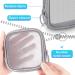 4-Piece Gray Mesh Travel Toiletry Bag Set - Portable Cosmetic Makeup Pouch with Zipper for Daily Accessories - Buy Online on GoSupps.com
